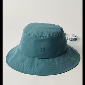 Free People Movement Teal Bucket Hat
